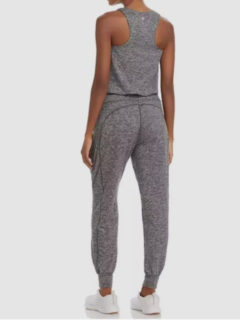 Sweaty Betty Gary Jumpsuit in Black Marl - Size M - Picture 2 of 10